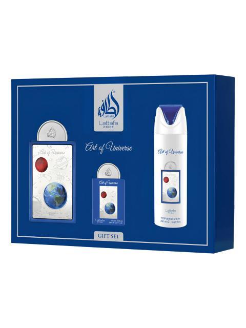 PERFUME LATAFFA PRIDE ART OF UNIVERSE SET 100ML + DESO+MINI