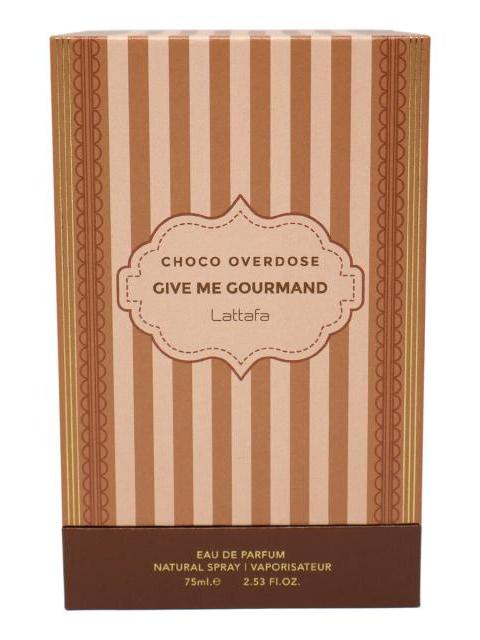 PERFUME LATTAFA GIVE ME A GOURMAND CHOCO OVERDOSE 75ML - Imagen 5