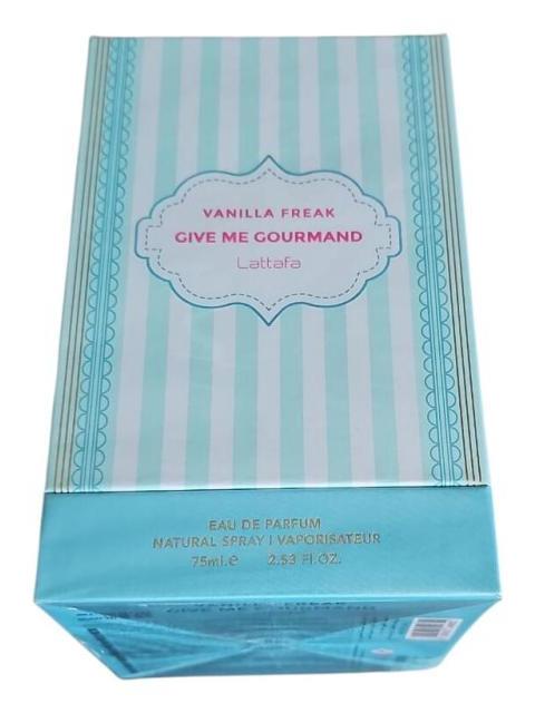 PERFUME LATTAFA GIVE ME GOURMAND VANILLA FREAK 75ML EDP - Imagen 3