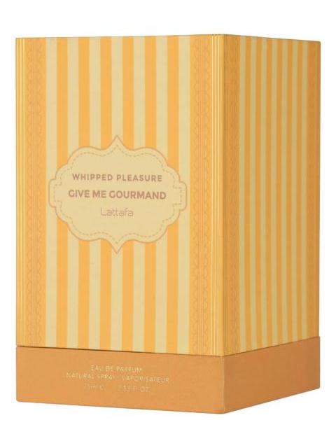 PERFUME LATTAFA GIVE ME GOURMAND WHIPPED PLEASURE 75ML EDP - Imagen 3