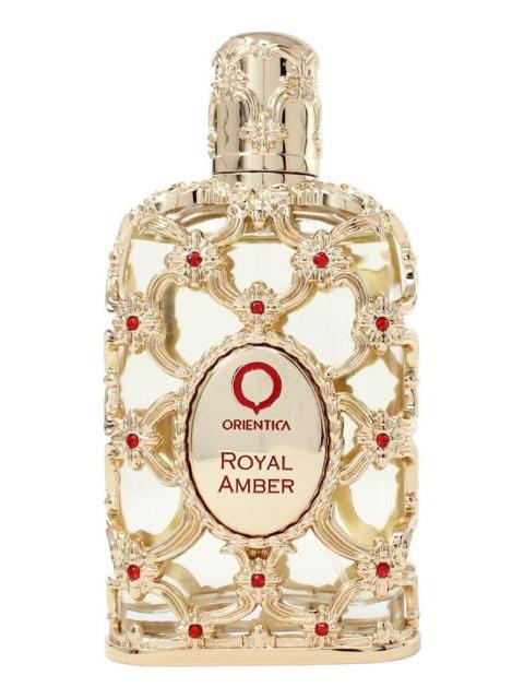 PERFUME LUXURY COLLECTION ROYAL AMBER TRADICIONAL 80ML FRAGANCIA ELEGANTE Y DURADERA UNISEX