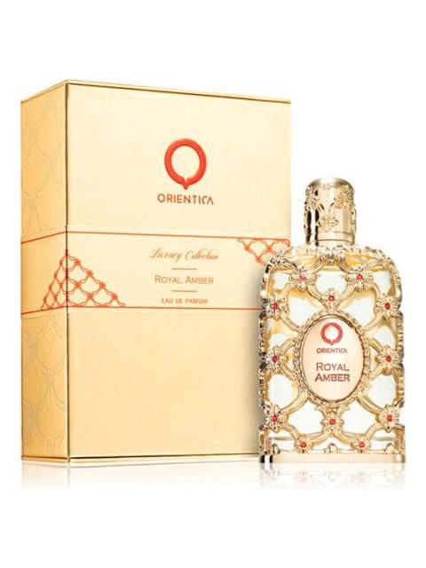 PERFUME LUXURY COLLECTION ROYAL AMBER TRADICIONAL 80ML FRAGANCIA ELEGANTE Y DURADERA UNISEX - Imagen 5