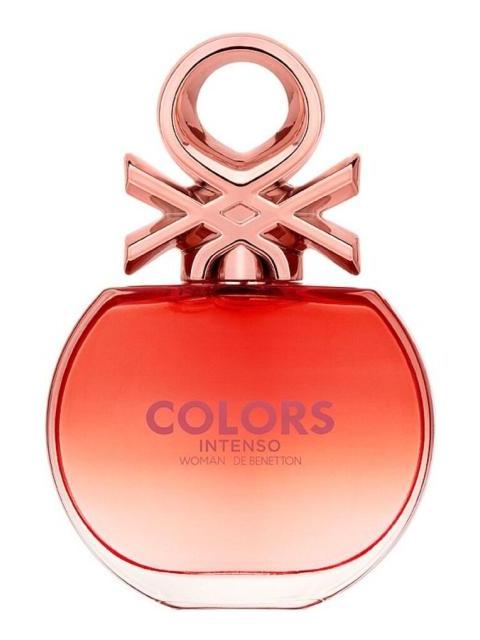 PERFUME MUJER COLORS WOMAN ROSE INTENSO EDP 80 ML BENETTON