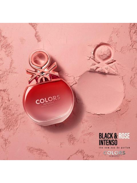 PERFUME MUJER COLORS WOMAN ROSE INTENSO EDP 80 ML BENETTON - Imagen 4