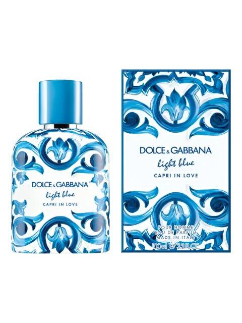 PERFUME PARA HOMBRE CAPRI IN LOVE POUR HOMME EDP DE DOLCE & GABBANA LIGHT BLUE 100 ML - Imagen 2