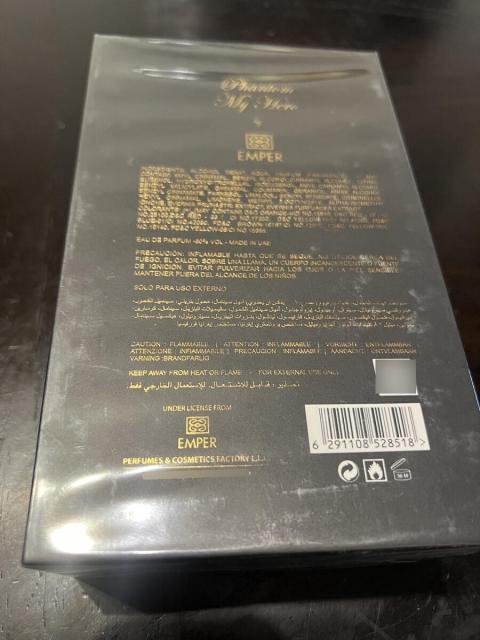 PERFUME PHANTOM MY HERO 100 ML PERFUME ARABE EMPER - Imagen 9