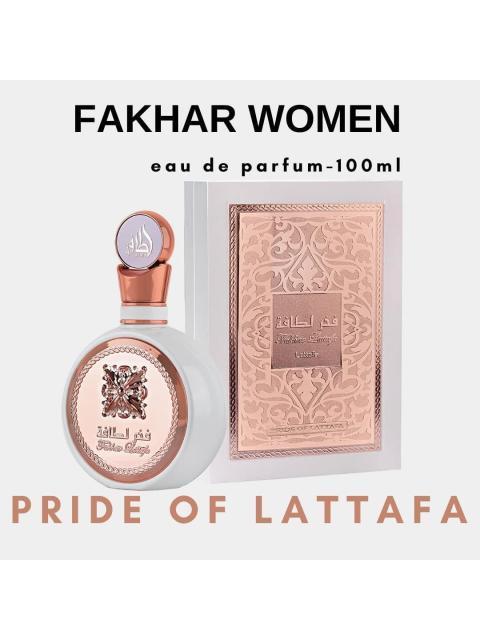 PERFUME PRIDE FAKHAR LATTAFA EDP 100ML PARA MUJER - Imagen 9