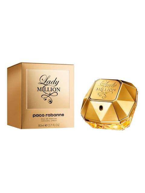 PERFUME RABANE LADY MILLION EAU DE PARFUM 50 ML FEMININO CONCENTREE EDP 80ML PARA MUJER - Imagen 6