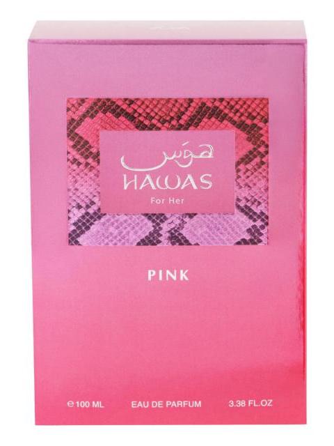 PERFUME RASASI HAWAS FOR HER PINK 100ML EAU DE PARFUM FLORAL - Imagen 3