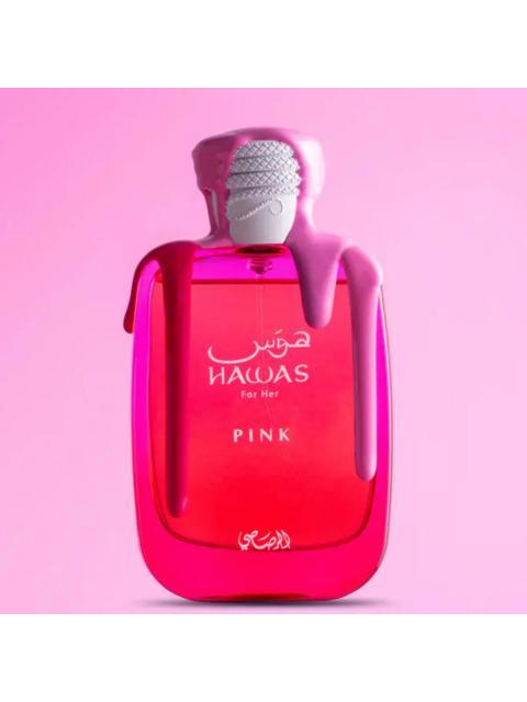 PERFUME RASASI HAWAS FOR HER PINK 100ML EAU DE PARFUM FLORAL - Imagen 4