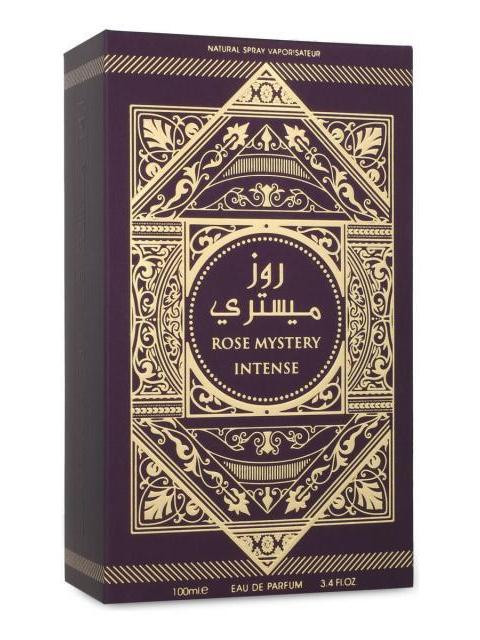 PERFUME EAU DE PARFUM AL WATANIAH ROSE MYSTERY INTENSE 100ML SPRAY FLORAL - Imagen 4