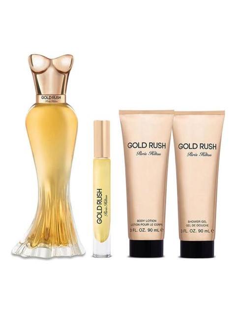 PERFUME SET GOLD RUSH PARIS HILTON 9227 MULTICOLOR MUJER