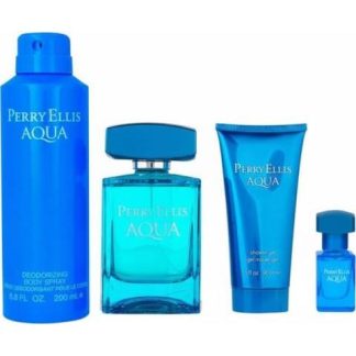 PERFUME SET PERRY ELLIS AQUA TRANSPARENTE PERRY ELLIS