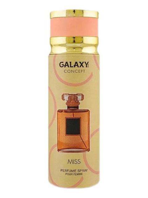 PERFUME SPLASH GALAXY CONCEPT MISS AMBAR FLORAL 200ML MUJER