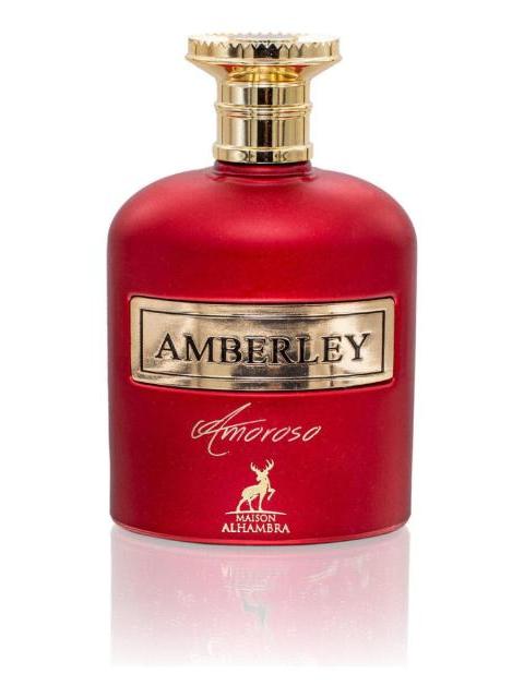 PERFUME UNISEX ALHAMBRA AMBERLEY AMOROSO 100ML FLORAL VEGANO - Imagen 4