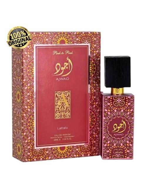 PERFUME UNISEX LATTAFA AJWAD PINK TO PINK EDP 60ML - Imagen 4