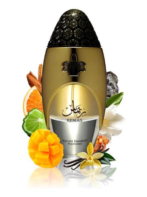 PERFUME UNISEX REMAS NICHE EMARATI DE LATTAFA EDP 100 ML - Imagen 3