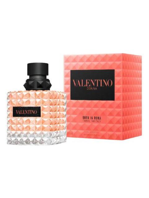 PERFUME VALENTINO CORAL FANTASY BORN IN ROMA FLORAL FRUTAL MUJER 100ML - Imagen 5