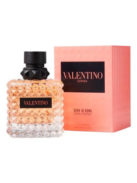 PERFUME VALENTINO CORAL FANTASY BORN IN ROMA FLORAL FRUTAL MUJER 100ML - Imagen 7