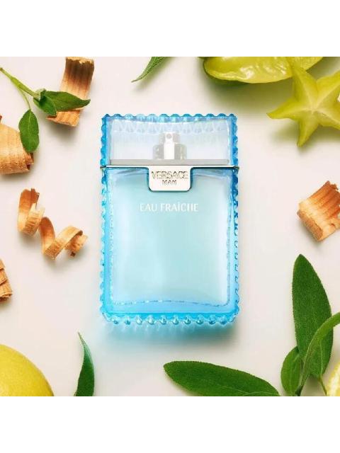 PERFUME VERSACE EAU FRAICHE EDT AMADERADO ACUATICO 100ML HOMBRE - Imagen 9