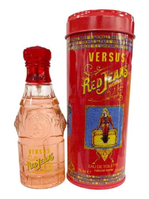 PERFUME VERSACE RED JEANS FLORAL FRUTAL ALMIZCLE EDT 75 ML SPRAY - Imagen 6
