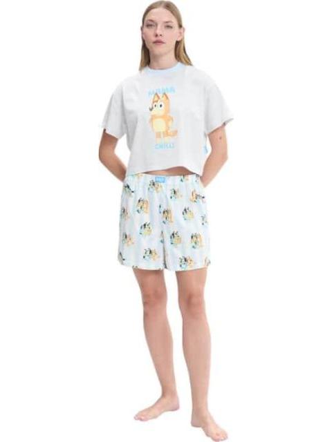 PIJAMA BLUEY GRIS BLUEY