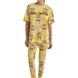 PIJAMA BOB ESPONJA AMARILLO BOB ESPONJA