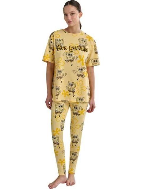 PIJAMA BOB ESPONJA AMARILLO BOB ESPONJA