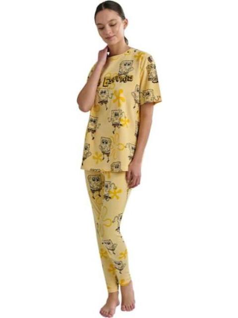 PIJAMA BOB ESPONJA AMARILLO BOB ESPONJA - Imagen 4