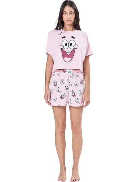 PIJAMA BOB ESPONJA ROSA BOB ESPONJA