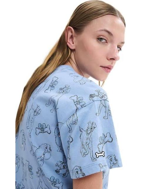 PIJAMA LA DAMA Y EL VAGABUNDO AZUL DISNEY CLASSICS - Imagen 3