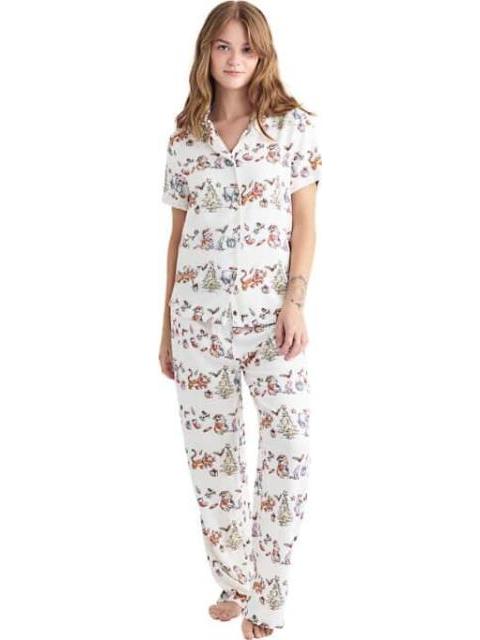 PIJAMA LICENCIA BEIGE WINNIE THE POOH