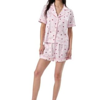 PIJAMA SAN VALENTIN ROSA LOVE TO LOUNGE