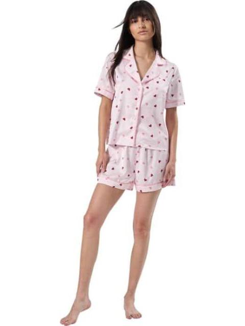 PIJAMA SAN VALENTIN ROSA LOVE TO LOUNGE
