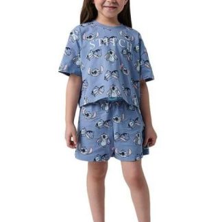 PIJAMA STITCH AZUL DISNEY