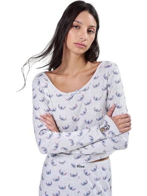 PIJAMA STITCH GRIS STITCH - Imagen 5
