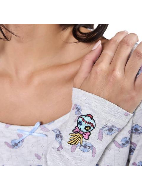 PIJAMA STITCH GRIS STITCH - Imagen 6