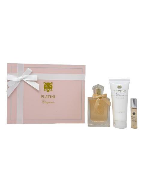 PLATINI ELEGANCE SET DE 3 PZ CON MINIATURA PARA MUJER