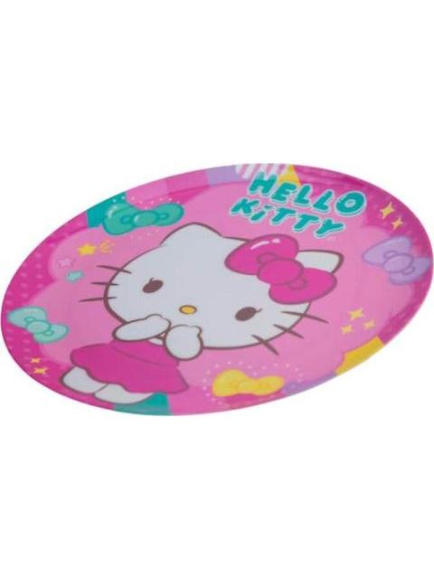 PLATO MELAMINA MULTICOLOR HELLO KITTY - Imagen 4
