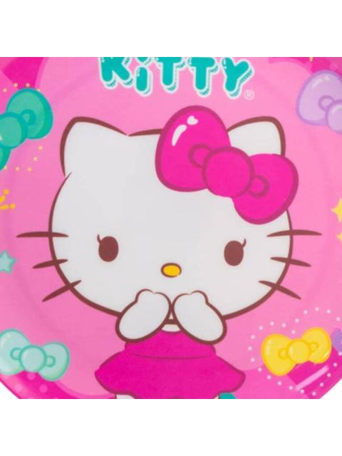 PLATO MELAMINA MULTICOLOR HELLO KITTY - Imagen 5
