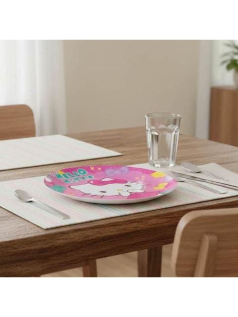 PLATO MELAMINA MULTICOLOR HELLO KITTY - Imagen 6
