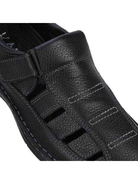 SANDALIA CASUAL TEJIDO A MANO NEGRO KAFE - Imagen 4