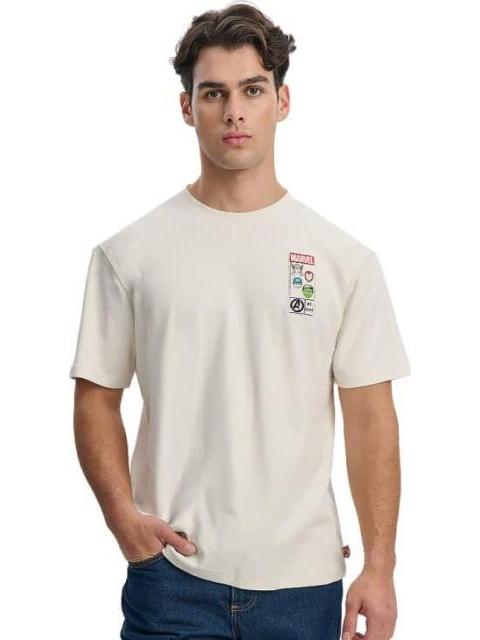 PLAYERA AVENGERS BEIGE MARVEL AVENGERS - Imagen 2