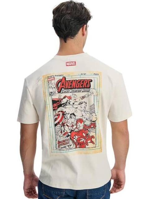 PLAYERA AVENGERS BEIGE MARVEL AVENGERS - Imagen 3