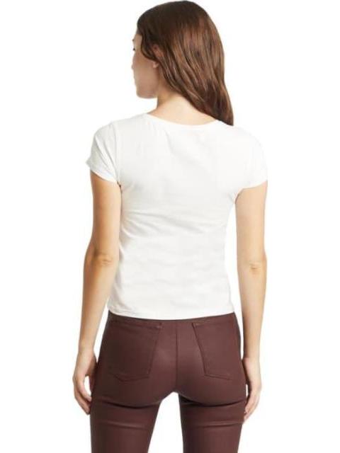 PLAYERA MANGA CORTA BLANCO HOLLY LAND - Imagen 3
