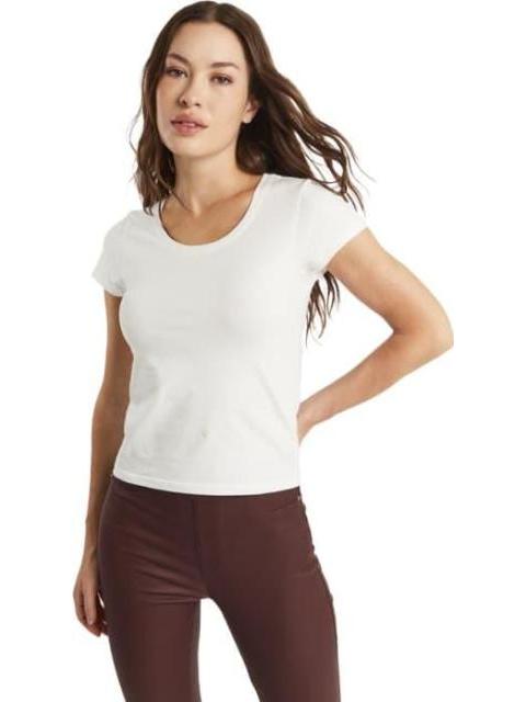 PLAYERA MANGA CORTA BLANCO HOLLY LAND - Imagen 4