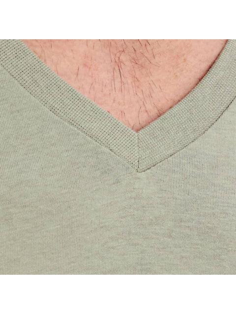PLAYERA BASICA MANGA CORTA CUELLO V VERDE NEXT CO - Imagen 5
