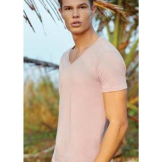 PLAYERA BASICA MANGA CORTA ROSA NEXT CO