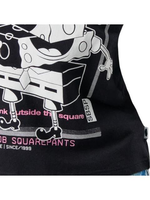 PLAYERA BOB ESPONJA NEGRO BOB ESPONJA - Imagen 6