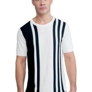 PLAYERA CABALLERO BLANCO/NEGRO D.E.E.P SELECTION
